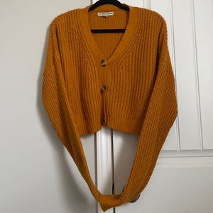 Love Change Crop Top Sweater